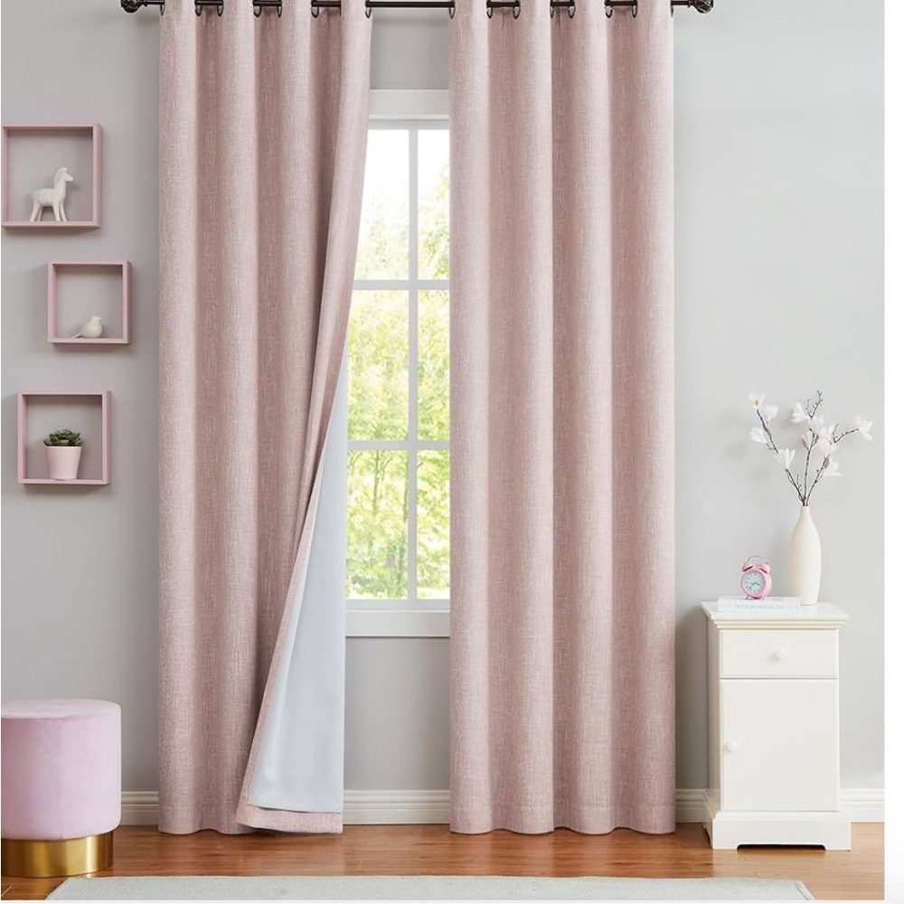 Central Park Pink Blackout Panel